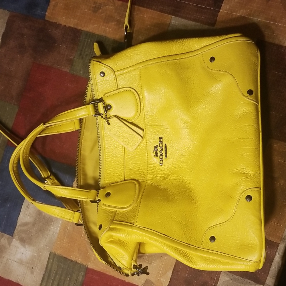 Yellow Coach Purse